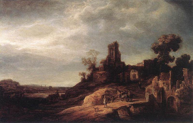 Govert flinck Landscape France oil painting art